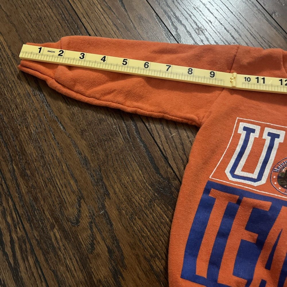 VTG Team Issue University Of Florida Gators Kids Sweatshirt‎ U Of F 2T Orange - Picture 9 of 9
